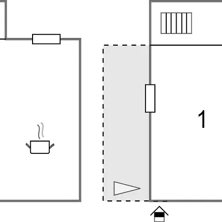 1 Bedroom Awesome In דירה